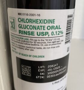 Chlorhexidine solution